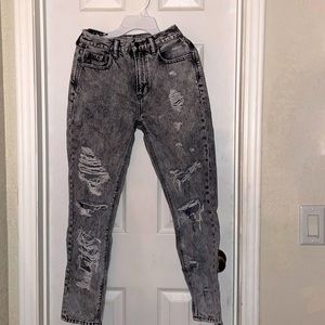 American Eagle Straight Leg Jeans, grey